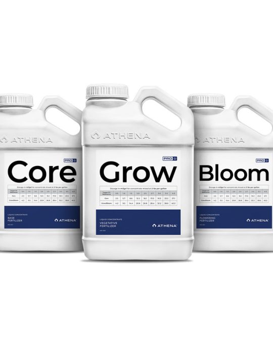 Athena Pro Line Mix Kit - 3 X 0.9 KG Pouch | Grow + Bloom + Core